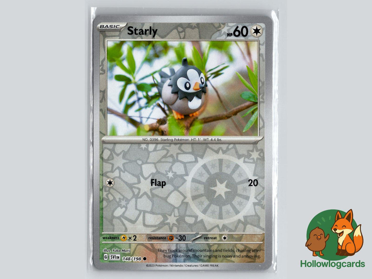 Starly (148/198) - Scarlet & Violet Pokémon Card