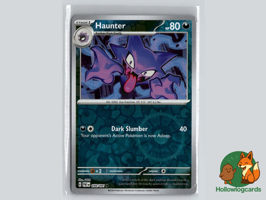 Haunter (056/091) - Paldean Fates Pokémon Card
