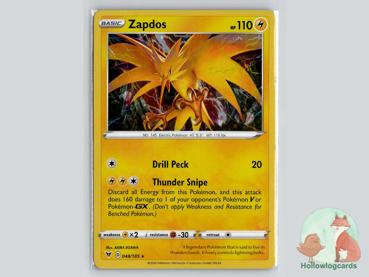 Zapdos (048/185) Pokémon Card