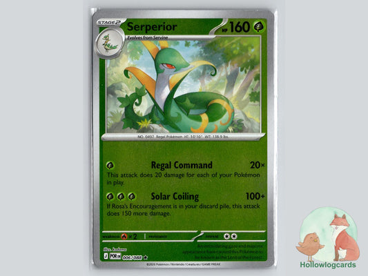 Serperior (006/088) Pokémon Card