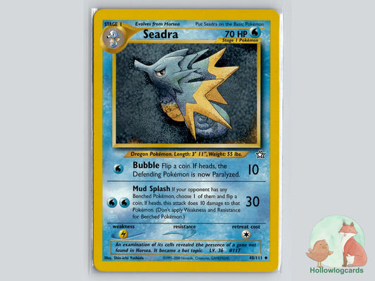 Seadra (48/111) - Neo Genesis Pokémon Card