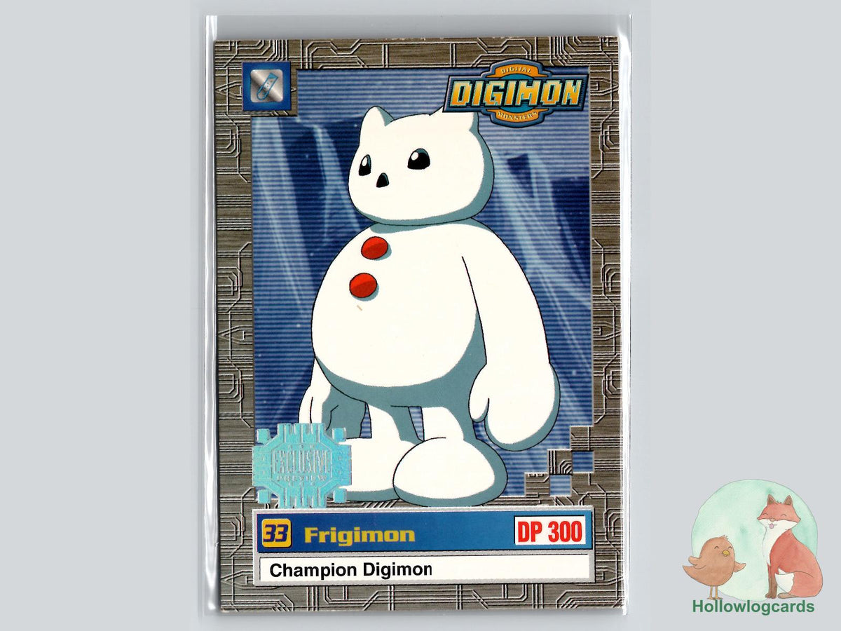 Frigimon (31/34) 1999 Upper Deck Digimon card
