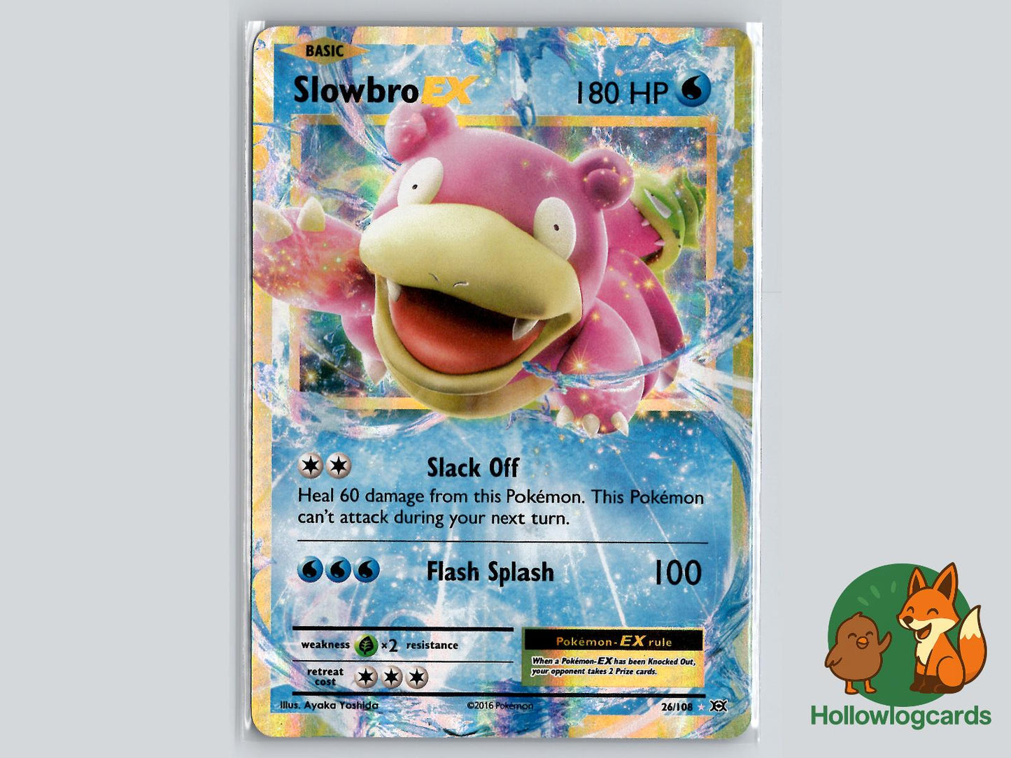 Slowbro EX (26/108) - Evolutions Pokémon Card