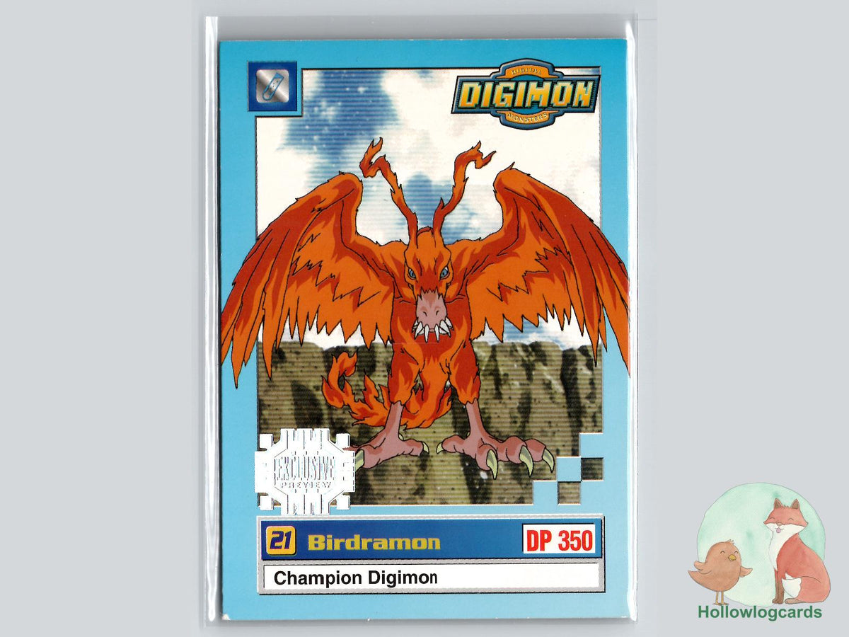 Birdramon (23/34) 1999 Upper Deck Digimon card