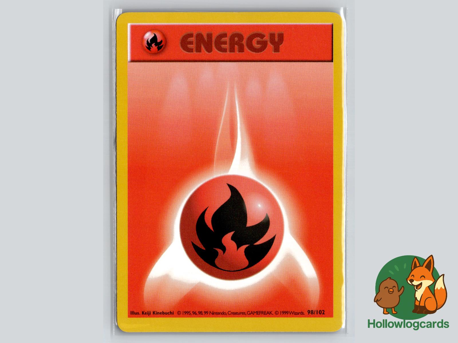 Fire Energy (98/102) - Base Pokémon Card