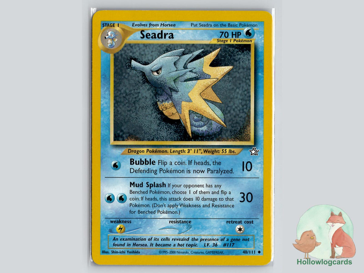 Seadra (48/111) - Neo Genesis Pokémon Card