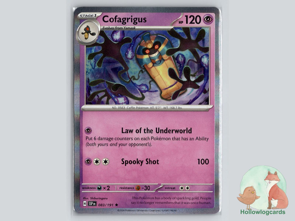Cofagrigus (083/191) - Surging Sparks Pokémon Card