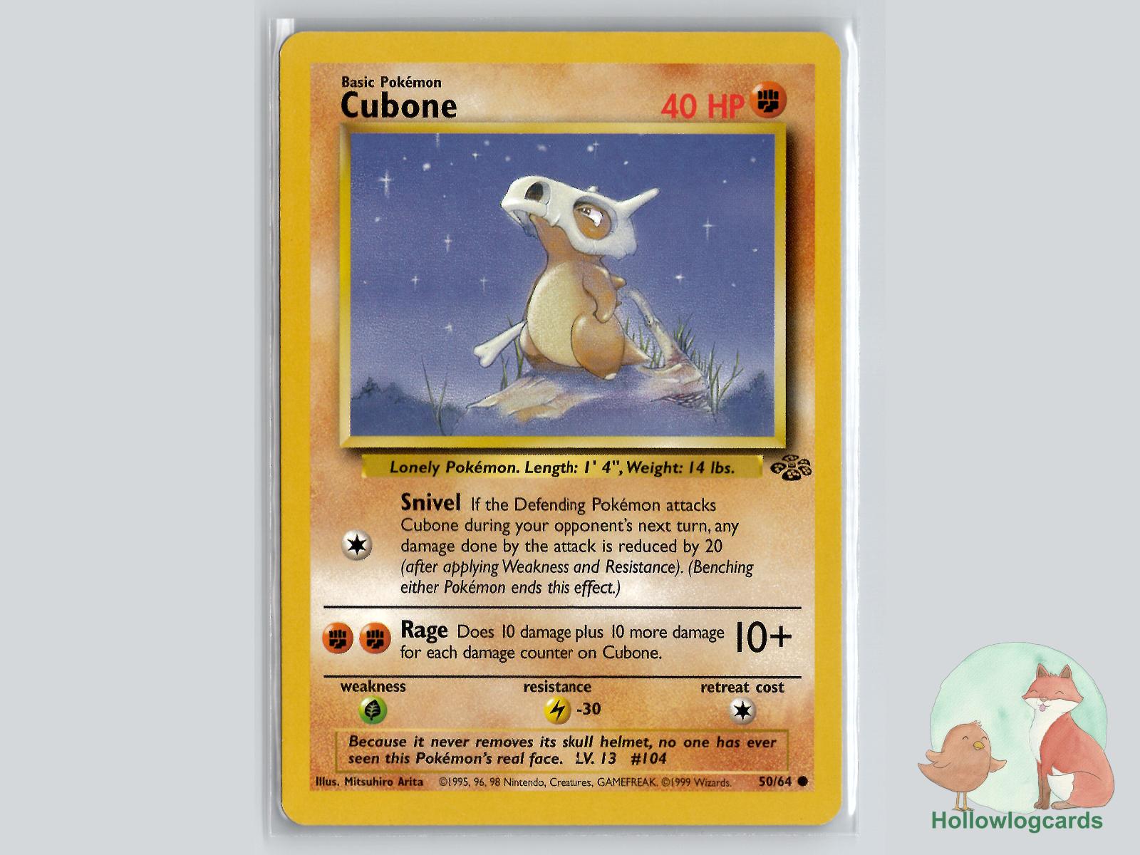 Cubone (50/64) - Jungle Pokémon Card