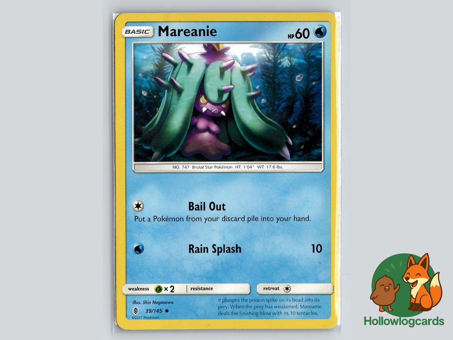 Mareanie (39/145) - Guardians Rising Pokémon Card