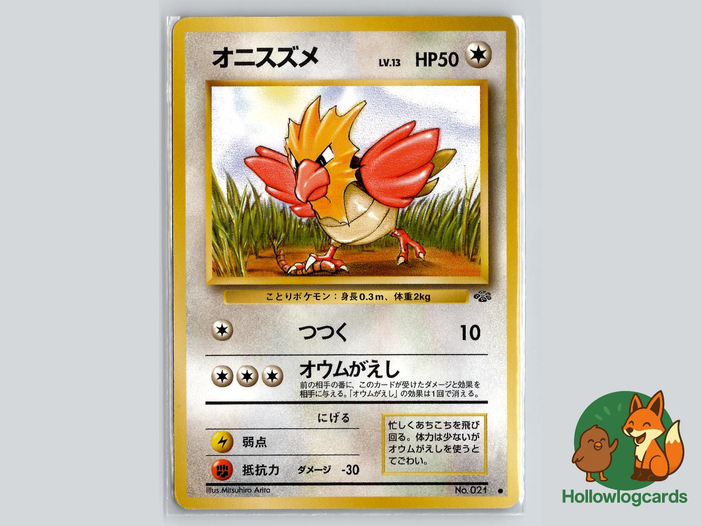 Spearow - Jungle Pokémon Card