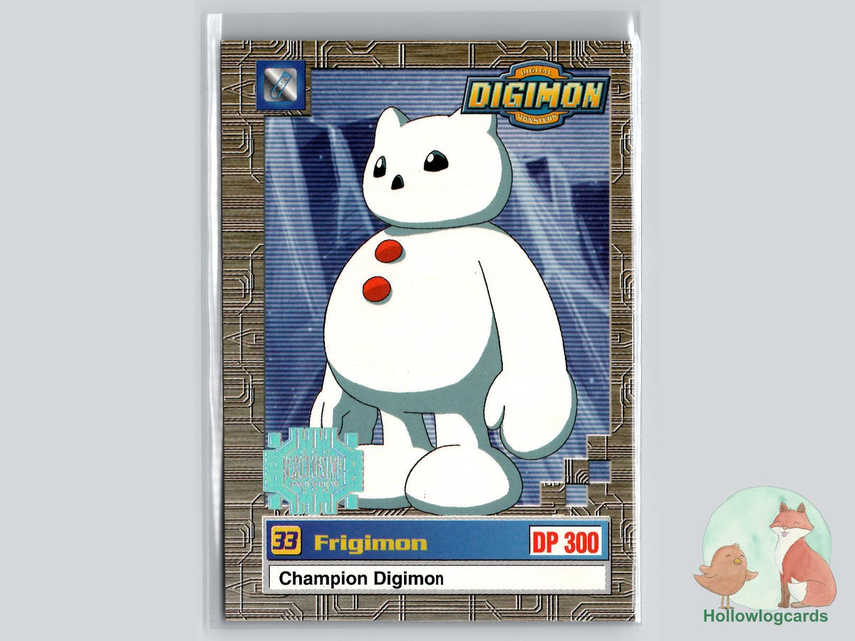 Frigimon (31/34) 1999 Upper Deck Digimon card