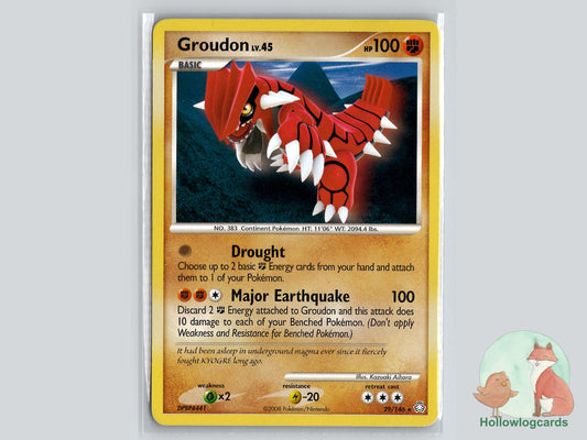 Groudon (29/146) - Legends Awakened Pokémon Card