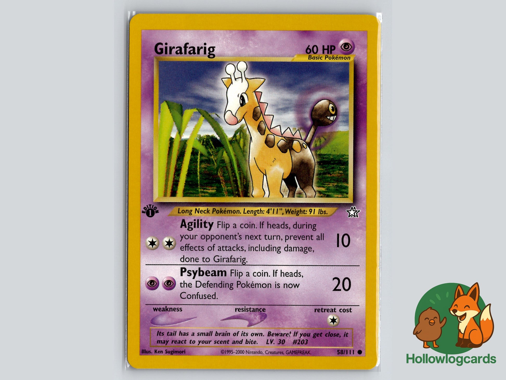 Image of Girafarig Neo Genesis (N1) #58