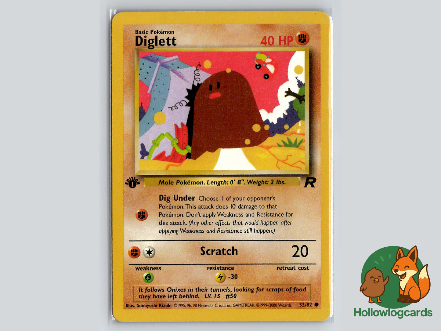 Image of Diglett Team Rocket (RO) #52