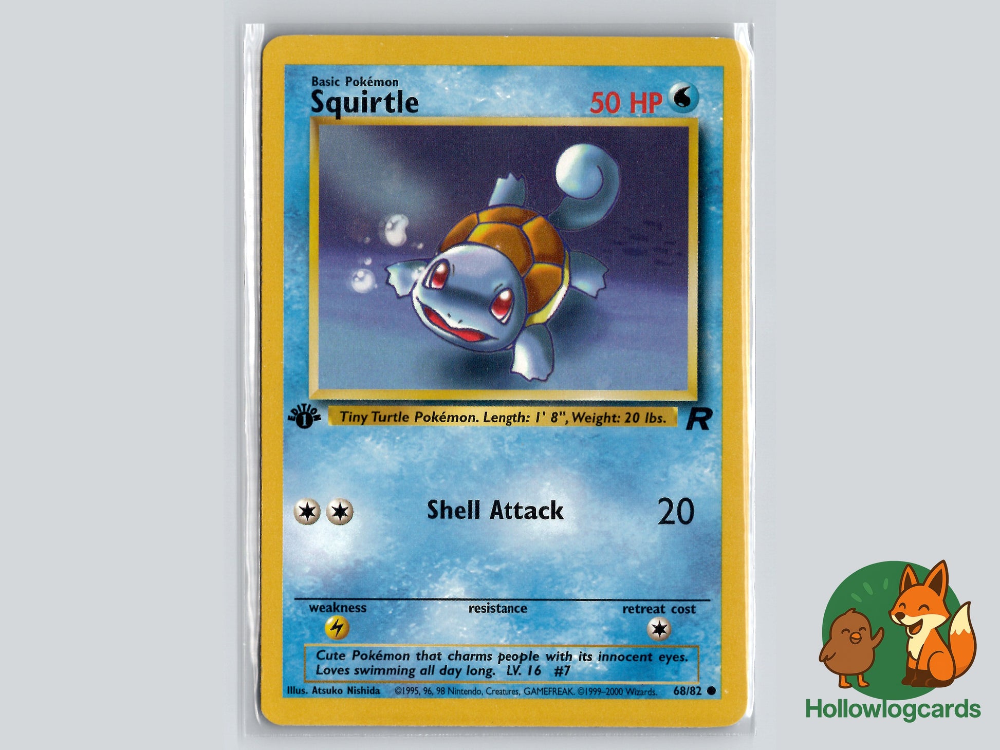 Image of Squirtle Team Rocket (RO) #68