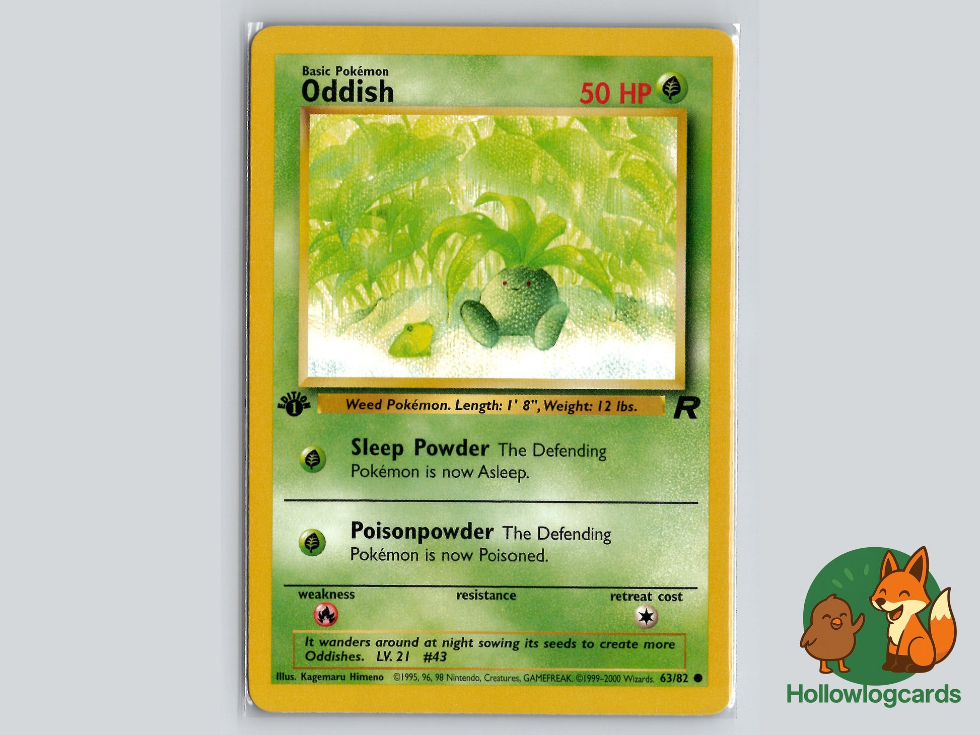 Image of Oddish Team Rocket (RO) #63