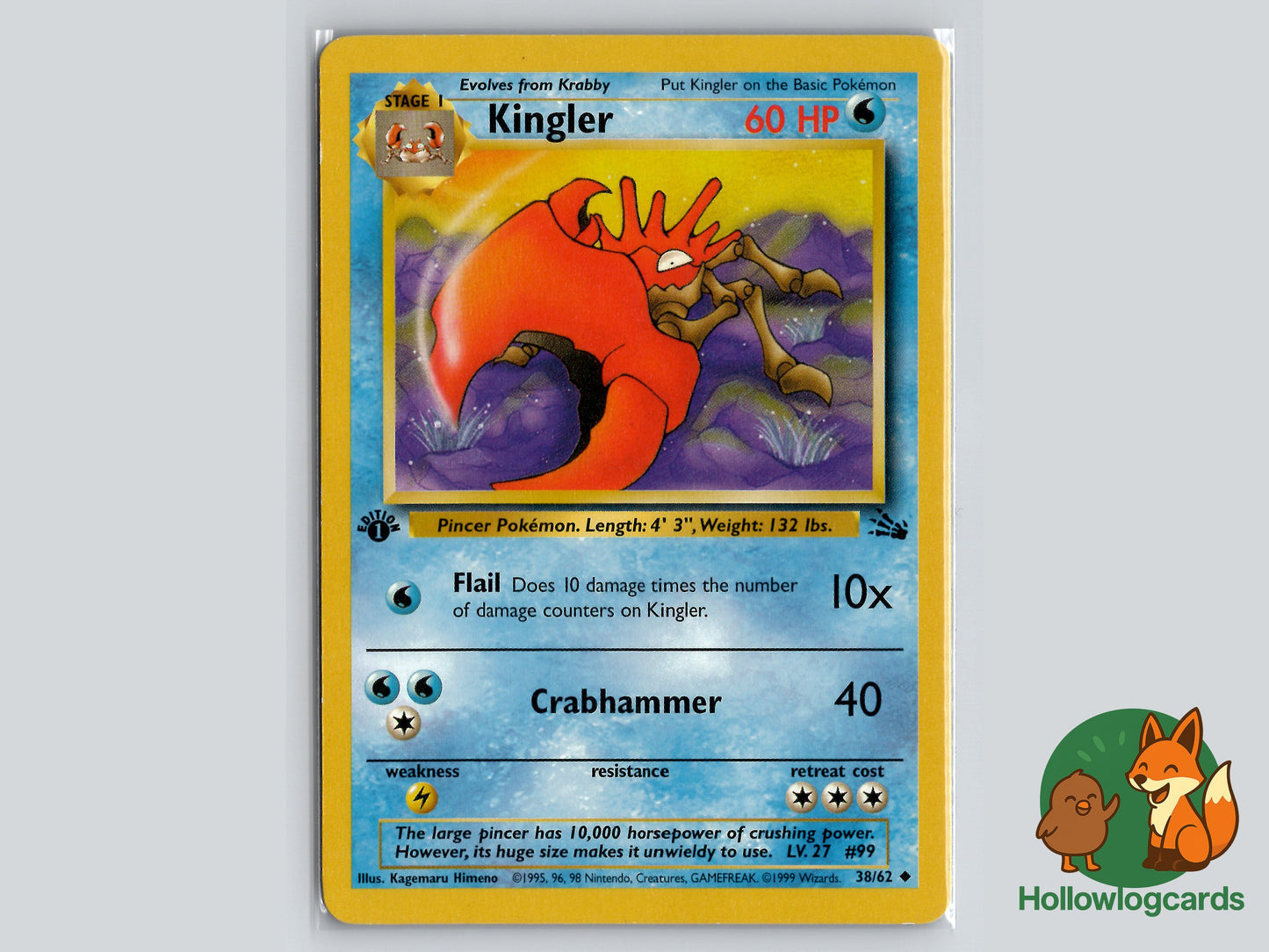Image of Kingler Fossil (FO) #38