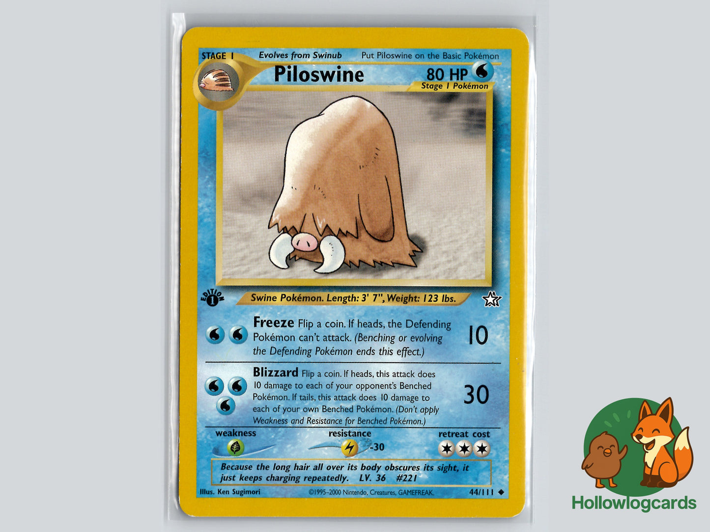Image of Piloswine Neo Genesis (N1) #44