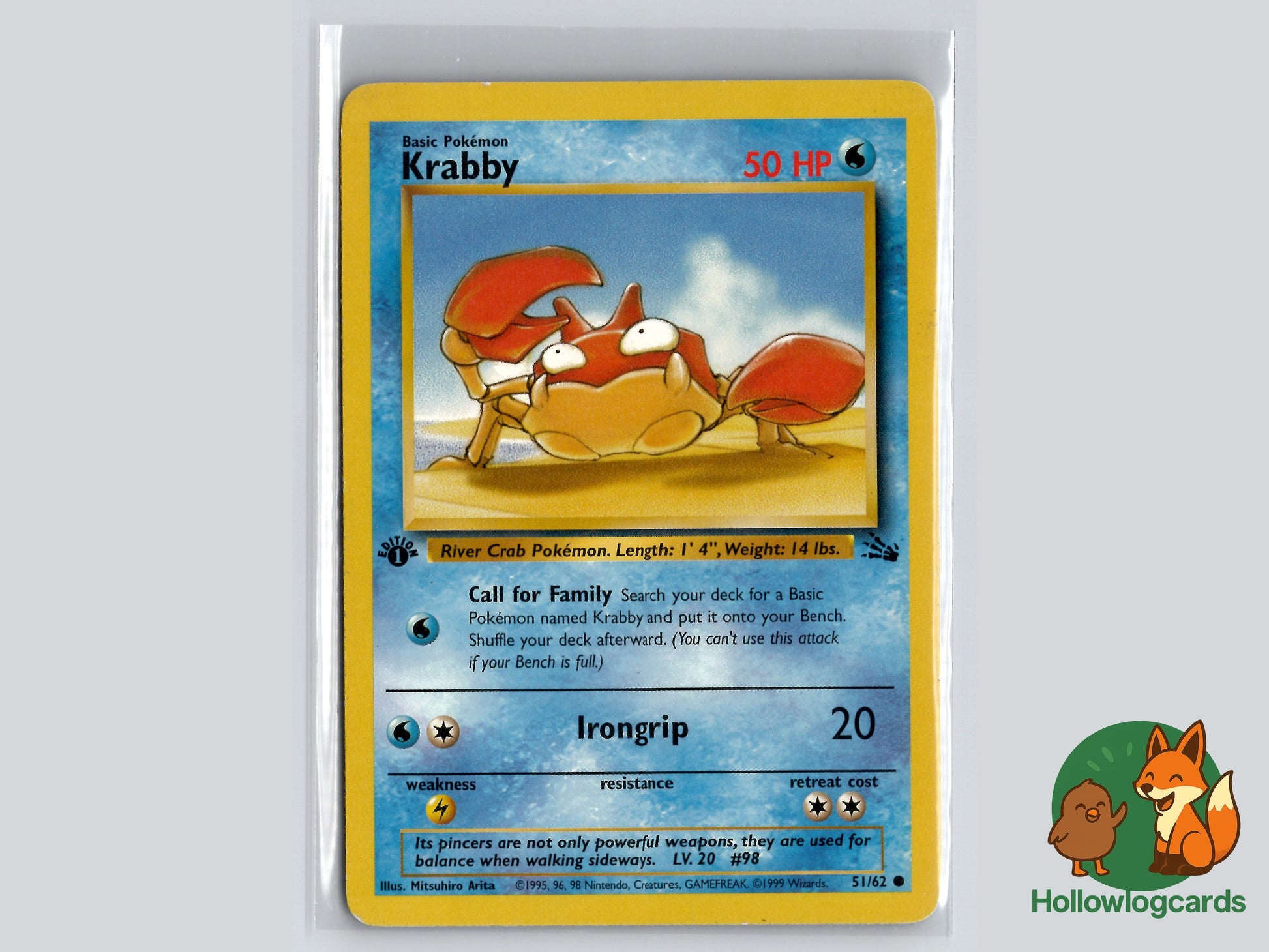 Image of Krabby Fossil (FO) #51