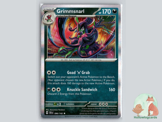 Grimmsnarl (96/142) - Stellar Crown Pokémon Card