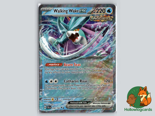 Walking Wake ex (050/162) - Temporal Forces Pokémon Card