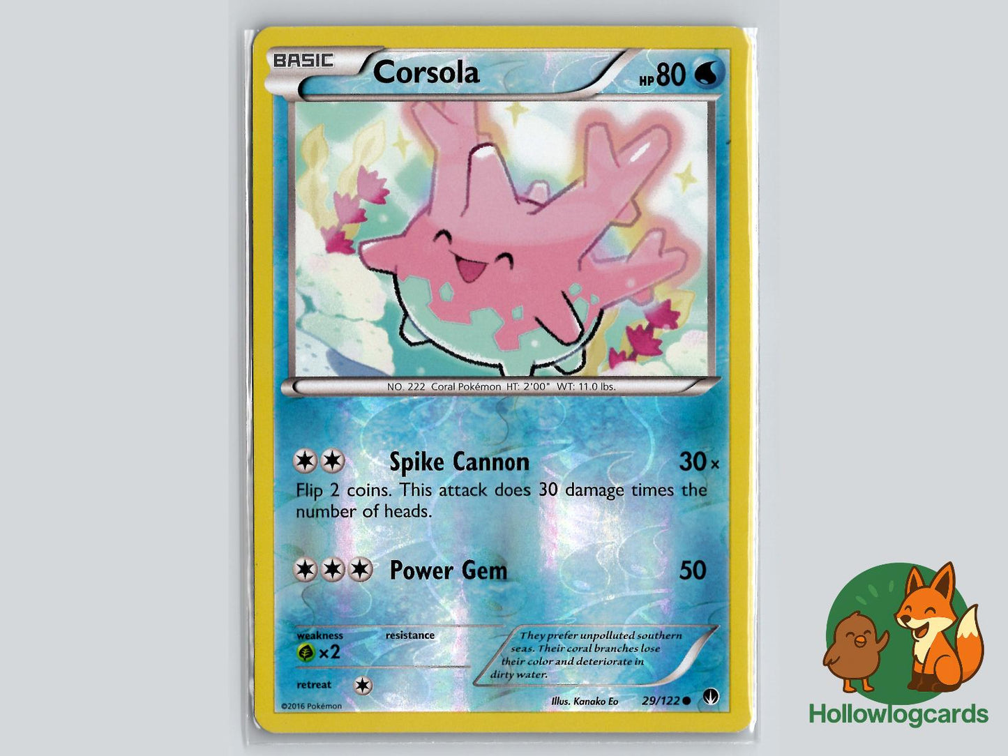 Corsola (29/122) - BREAKpoint Pokémon Card