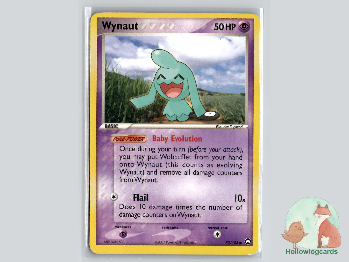 Wynaut (70/108) - Power Keepers Pokémon Card