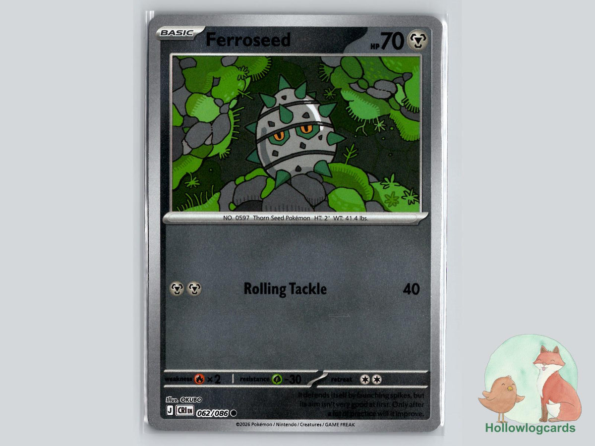 Ferroseed (062/086) Pokémon Card