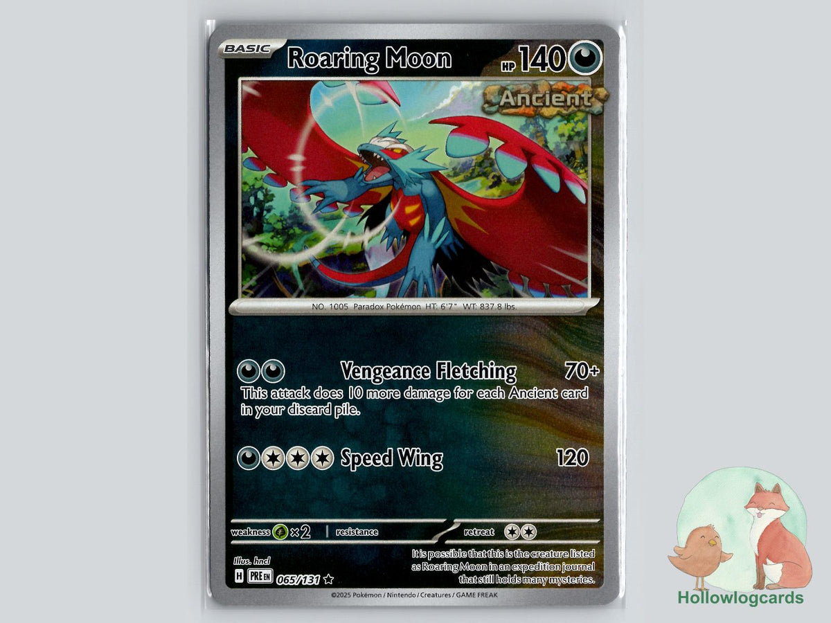 Roaring Moon (065/131) - Prismatic Evolutions Pokémon Card