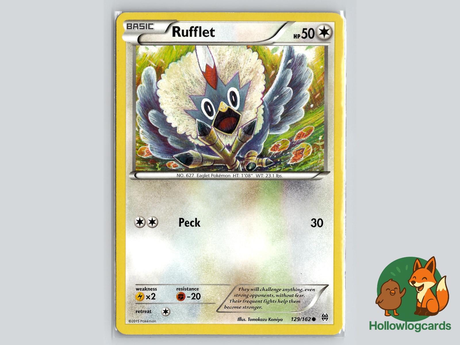 Rufflet (129/162) - BREAKthrough Pokémon Card