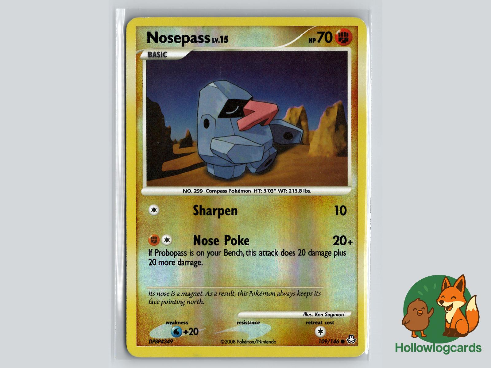 Nosepass (109/146) - Legends Awakened Pokémon Card