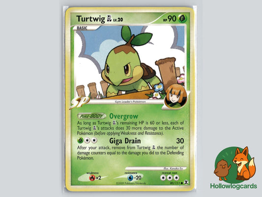 Turtwig GL (85/111) - Rising Rivals Pokémon Card