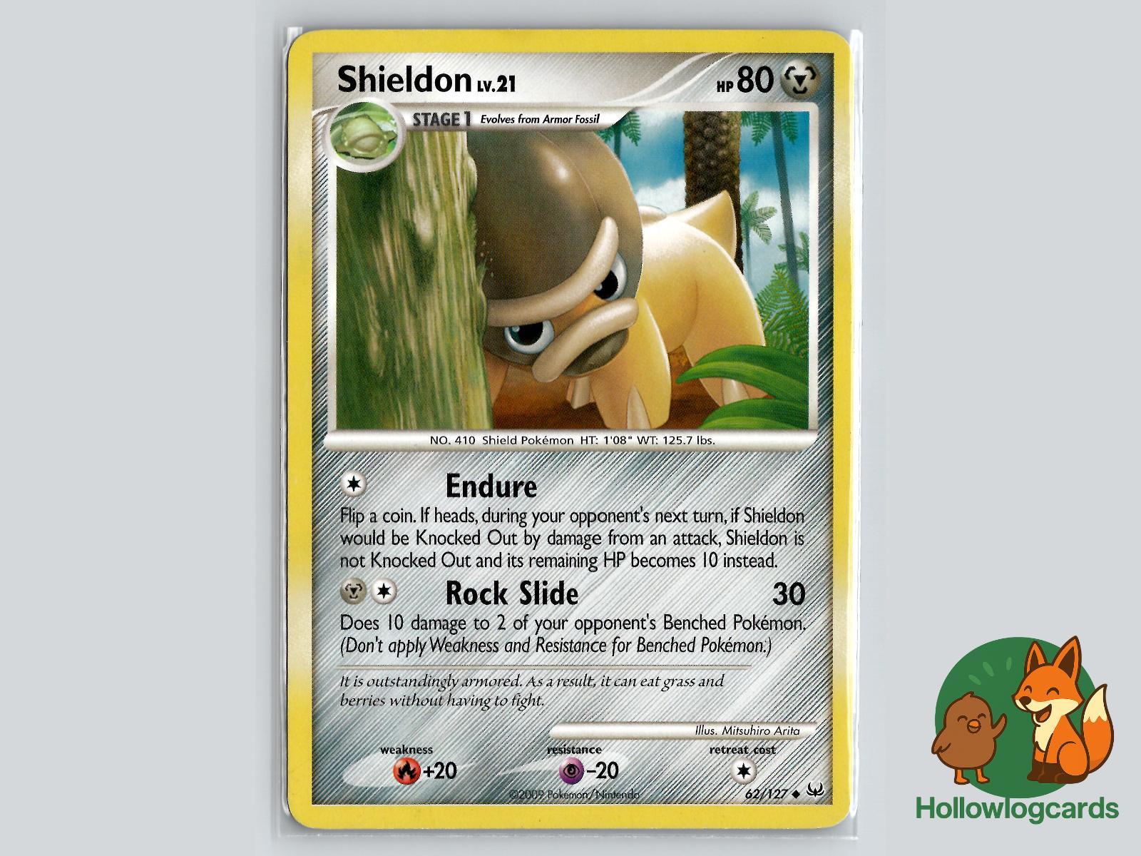 Shieldon (62/127) - Platinum Pokémon Card