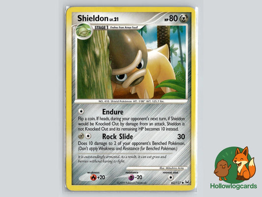 Shieldon (62/127) - Platinum Pokémon Card