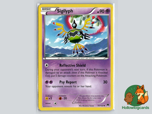 Sigilyph (55/122) - BREAKpoint Pokémon Card