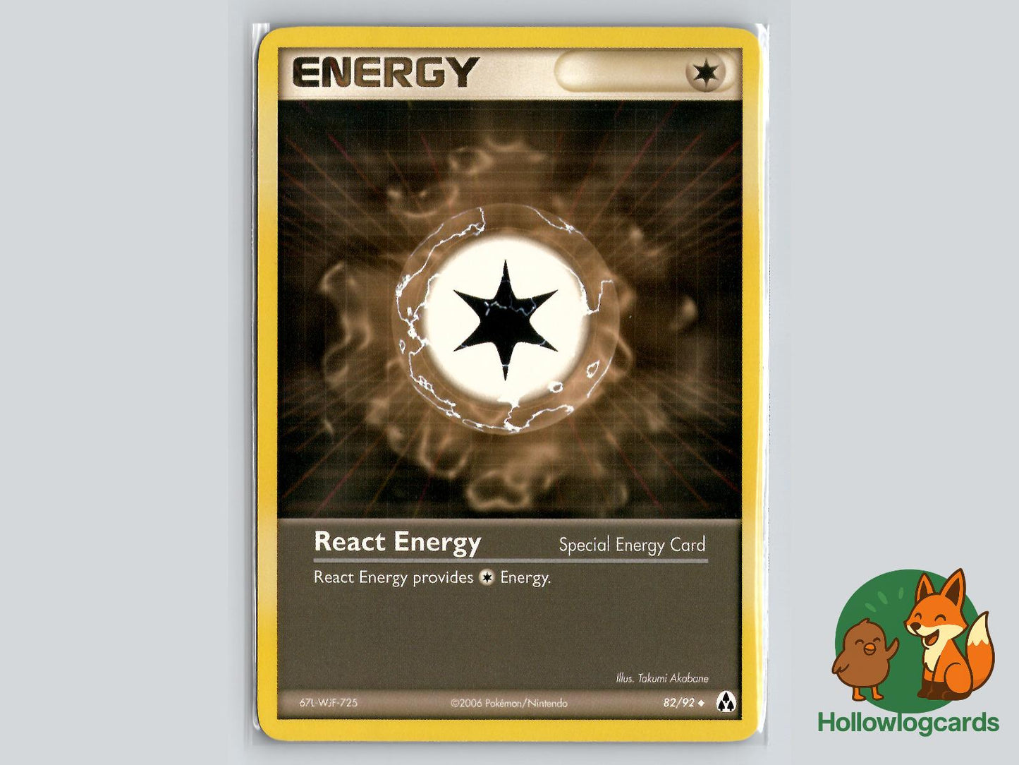 React Energy (82/92) - Legend Maker Pokémon Card