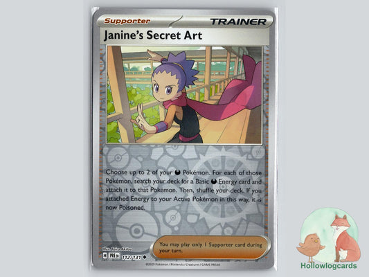 Janine's Secret Art (112/131) - Prismatic Evolutions Pokémon Card