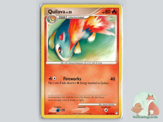 Quilava (60/123) - Mysterious Treasures Pokémon Card