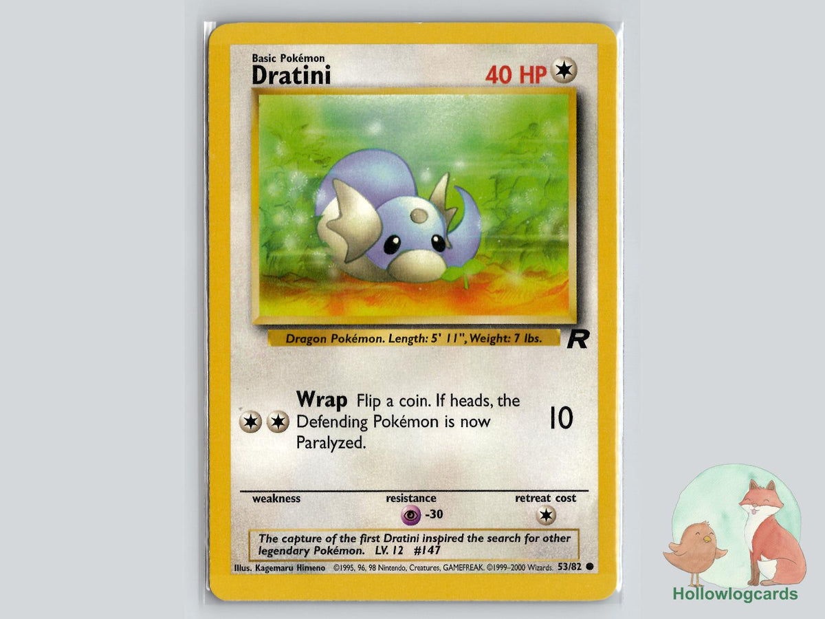 Dratini (53/82) - Team Rocket Pokémon Card