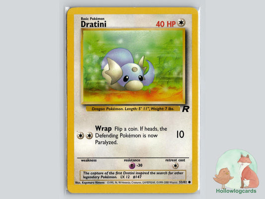 Dratini (53/82) - Team Rocket Pokémon Card