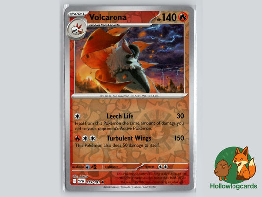 Volcarona (025/191) - Surging Sparks Pokémon Card