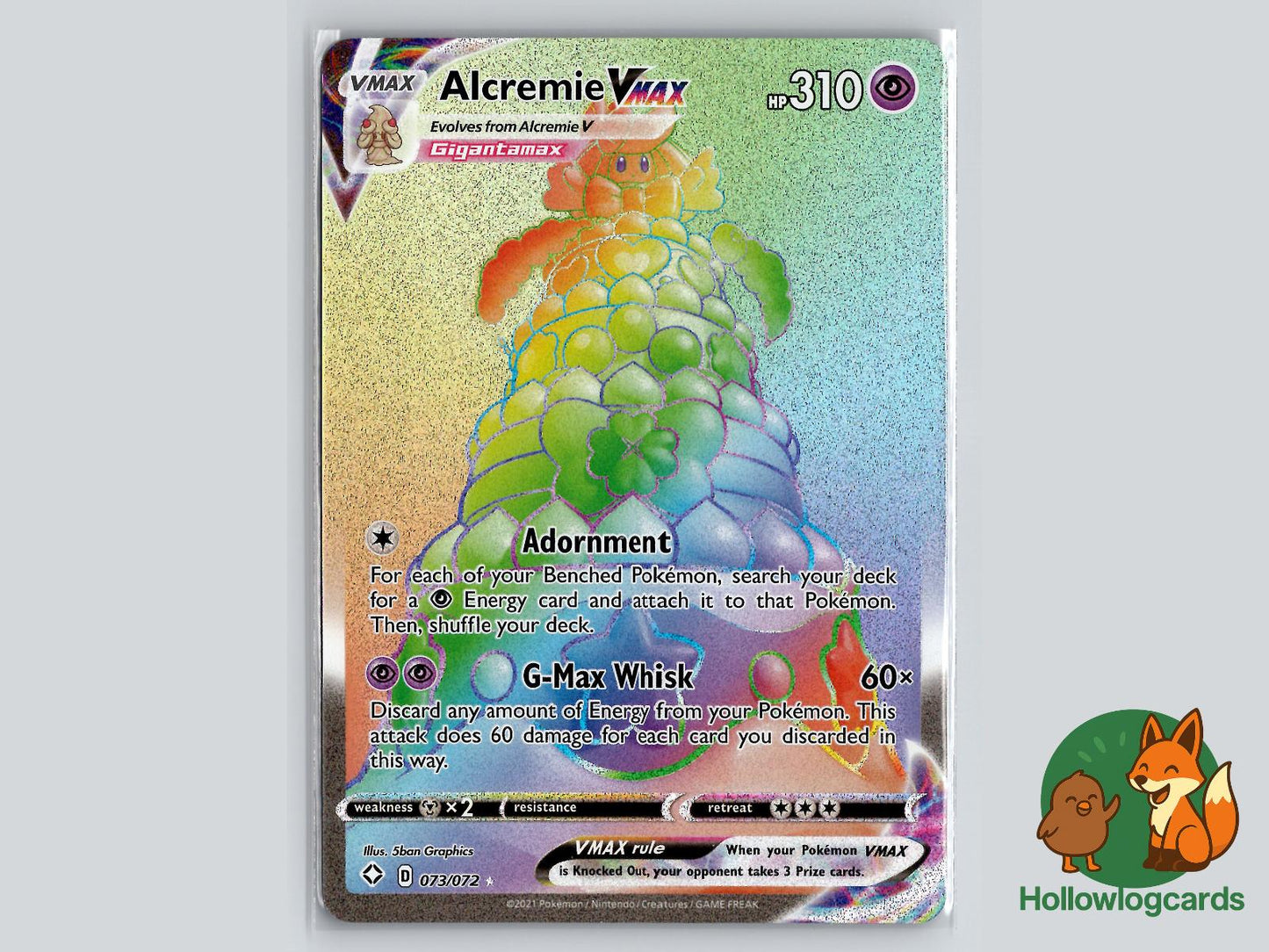 Alcremie VMAX (073/072) - Shining Fates Pokémon Card