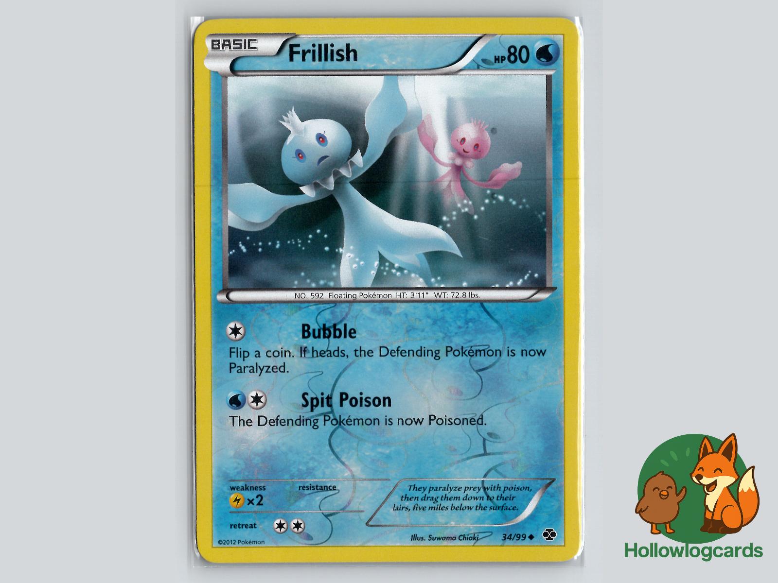 Frillish (34/99) - Next Destinies Pokémon Card
