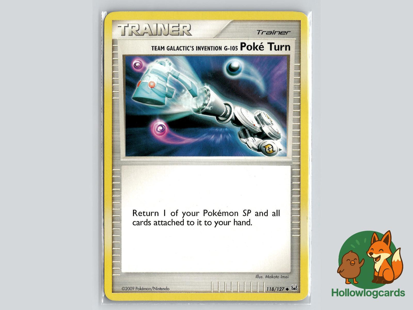 Team Galactic's Invention G (118/127) - Platinum Pokémon Card
