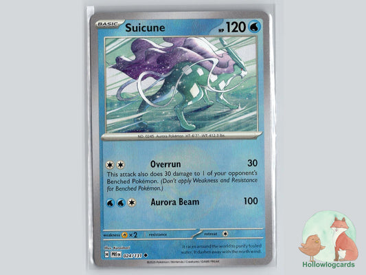 Suicune (024/131) - Prismatic Evolutions Pokémon Card