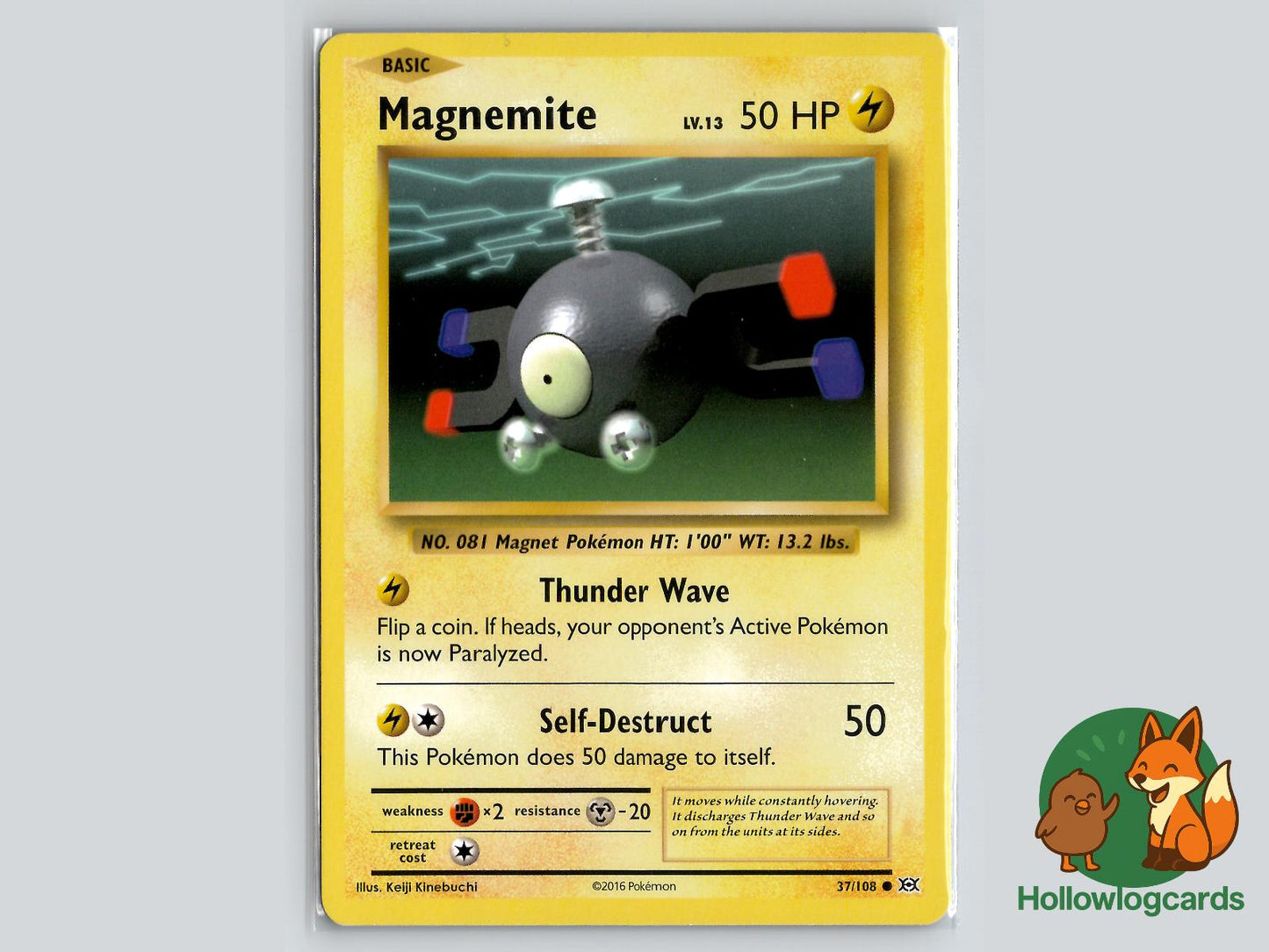 Magnemite (37/108) - Evolutions Pokémon Card