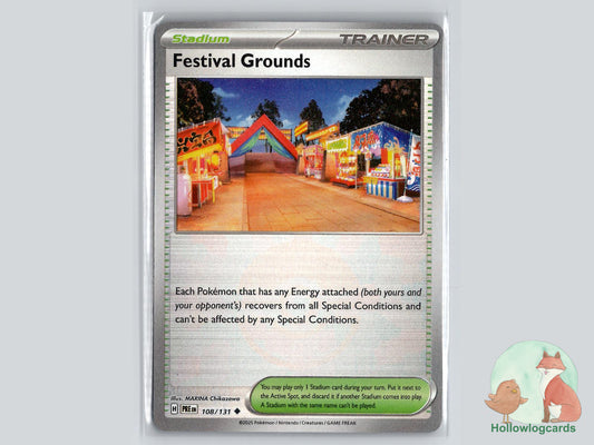 Festival Grounds (108/131) - Prismatic Evolutions Pokémon Card