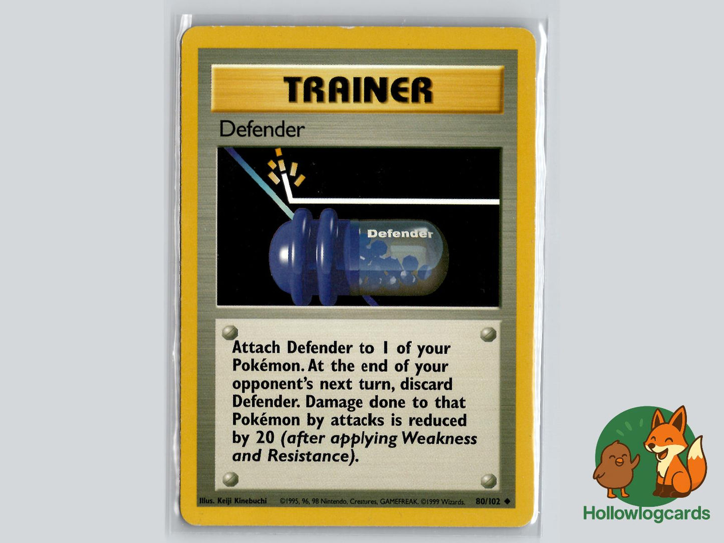 Defender (80/102) - Base Pokémon Card