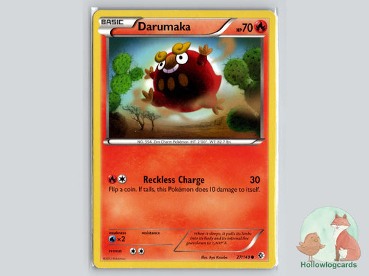 Darumaka (27/149) - Boundaries Crossed Pokémon Card