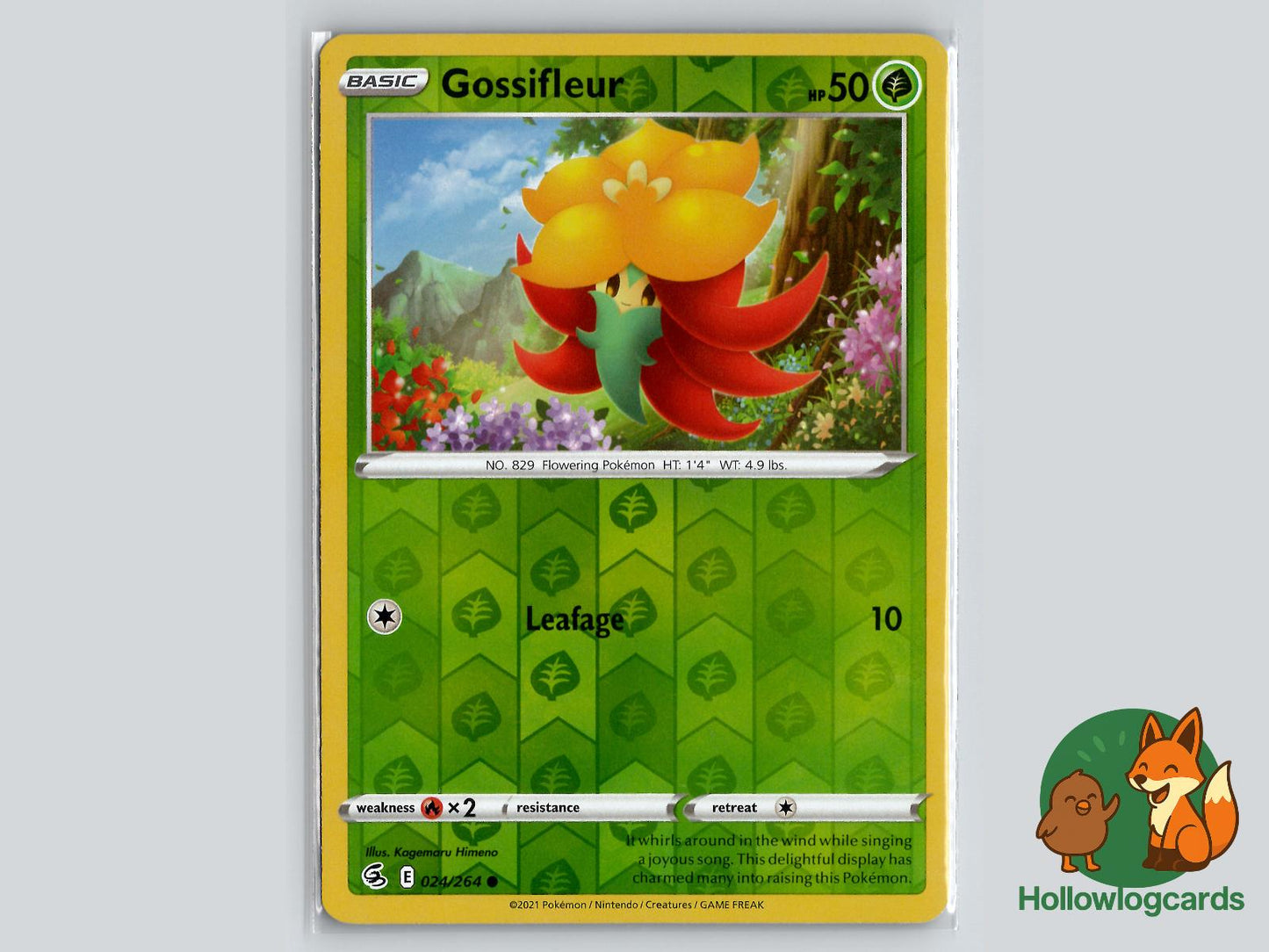 Gossifleur (024/264) - Fusion Strike Pokémon Card